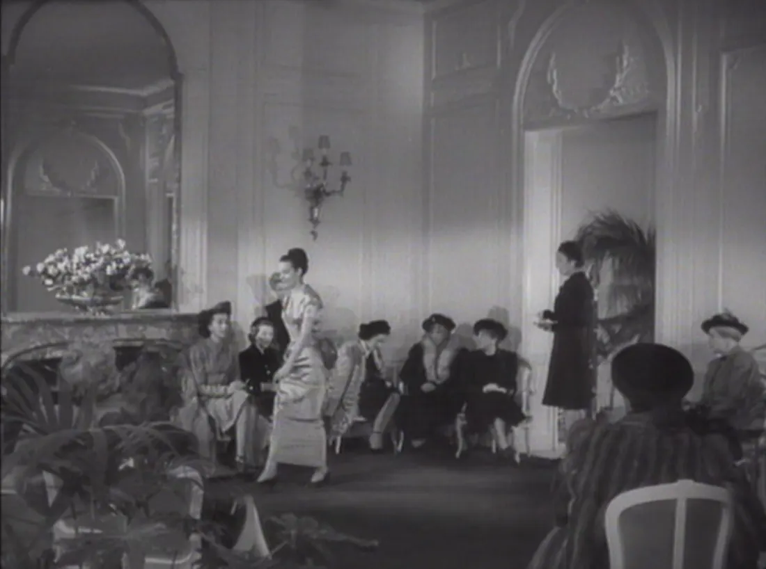The first Dior couture presentation, 1947