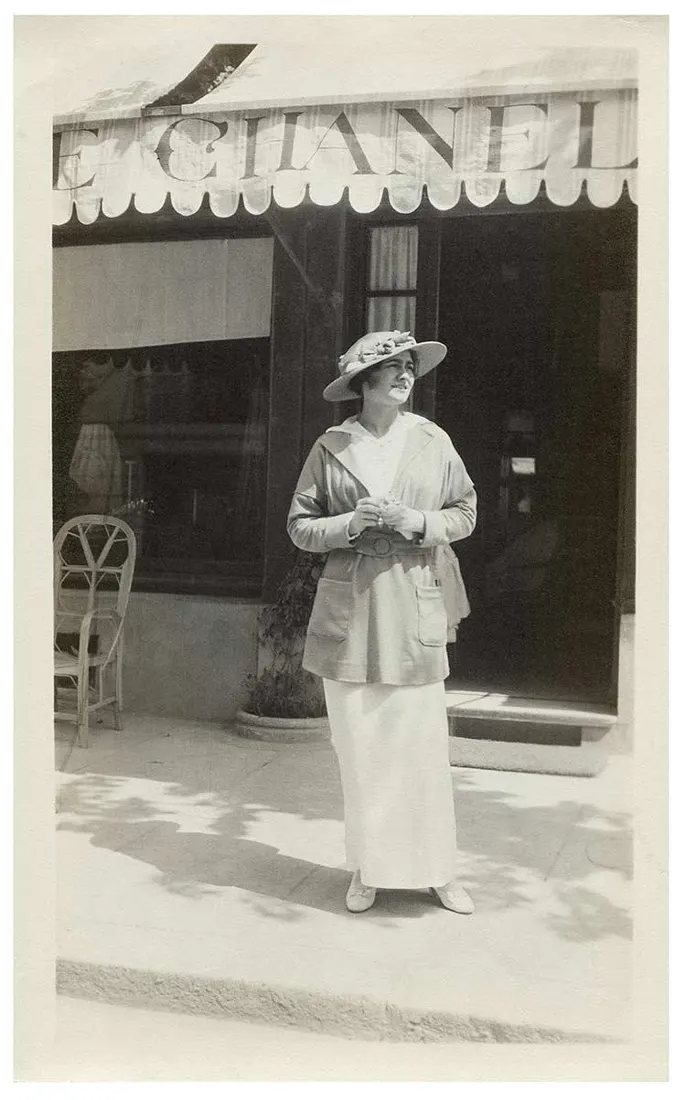 Chanel at Deauville, 1912