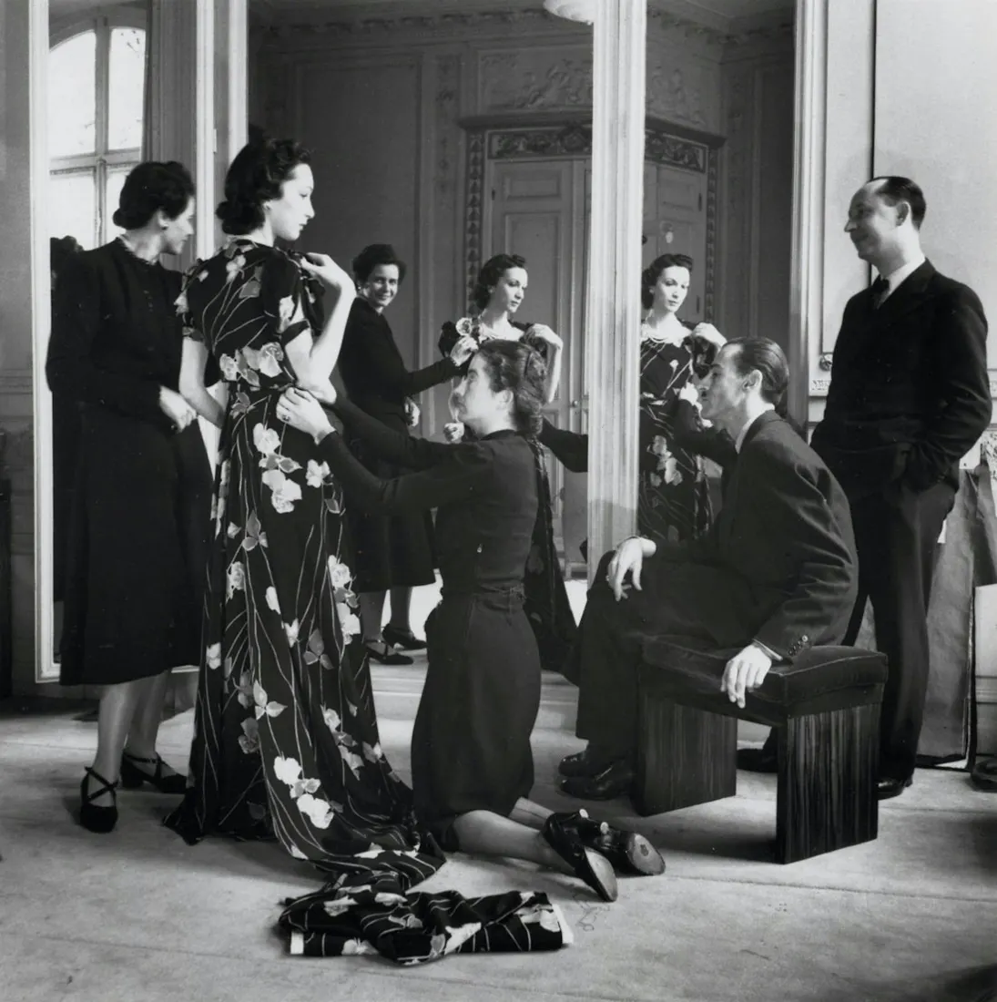 Dior at Robert Piguet, c. 1939