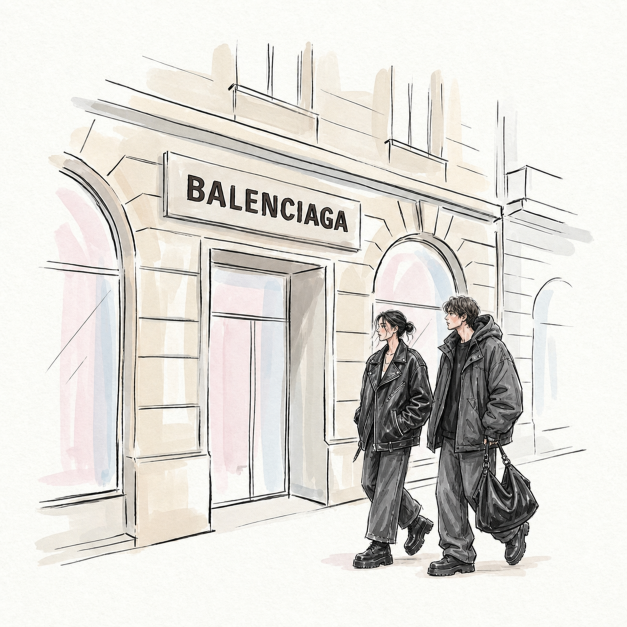 Balenciaga storefront