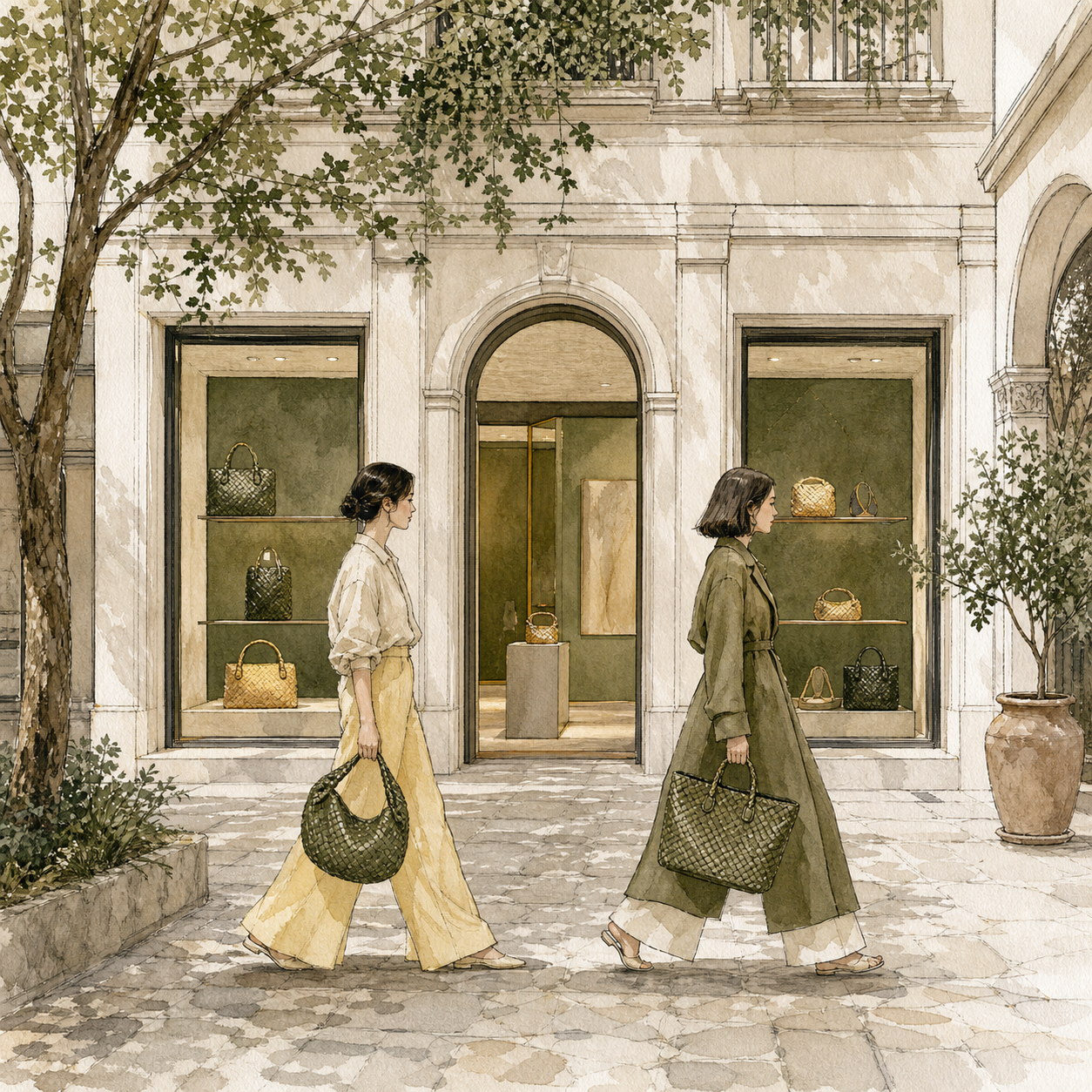 Bottega Veneta storefront