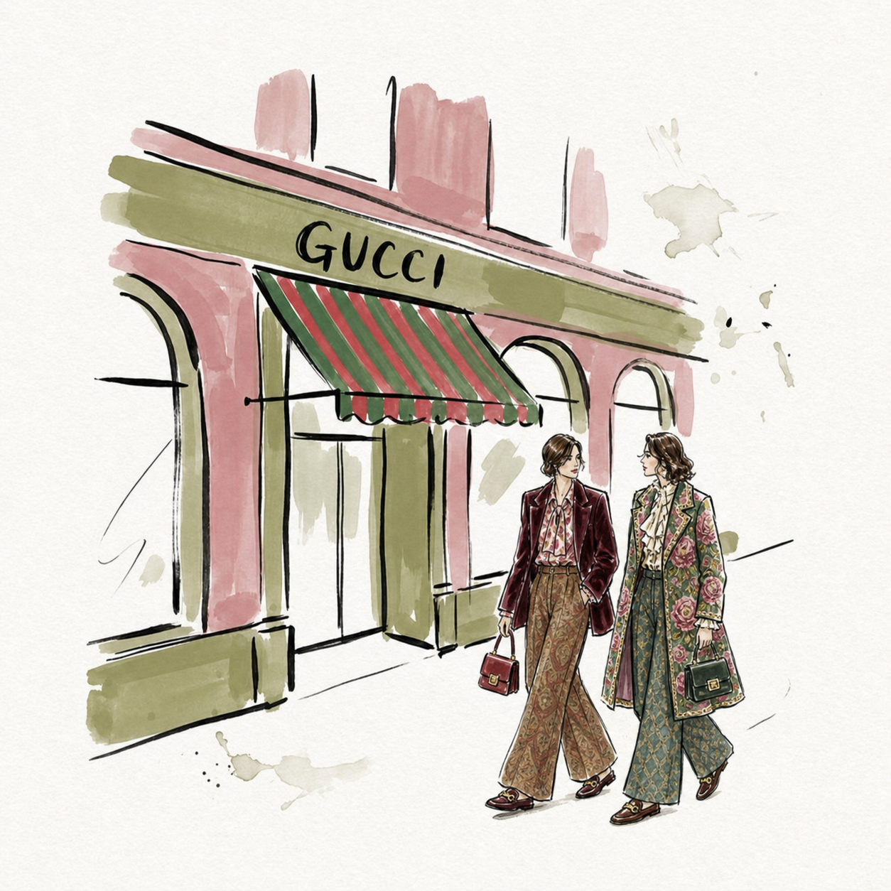 Gucci storefront