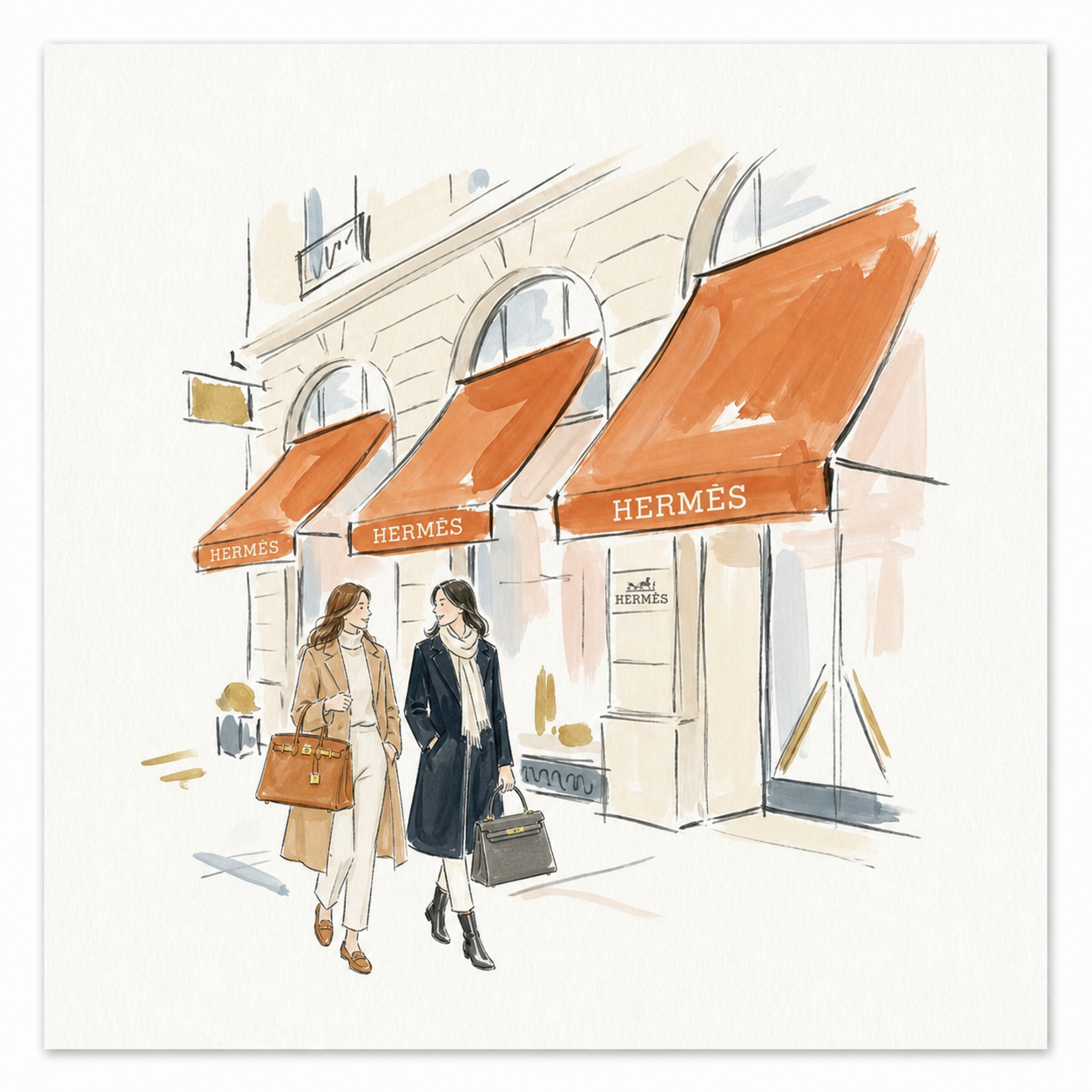 Hermès storefront