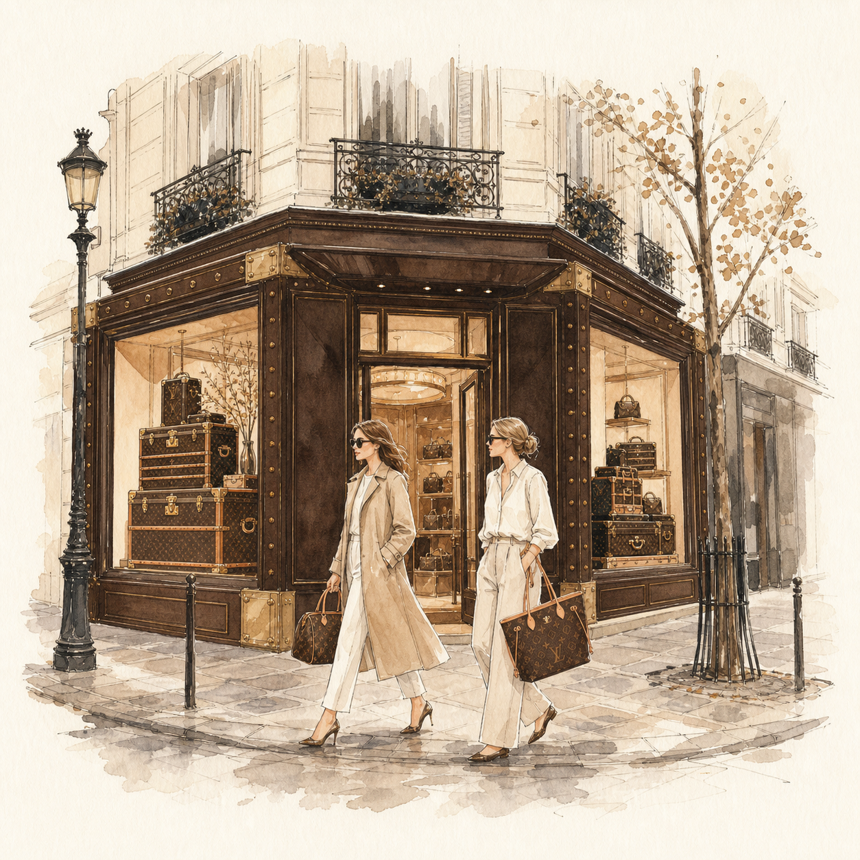 Louis Vuitton storefront