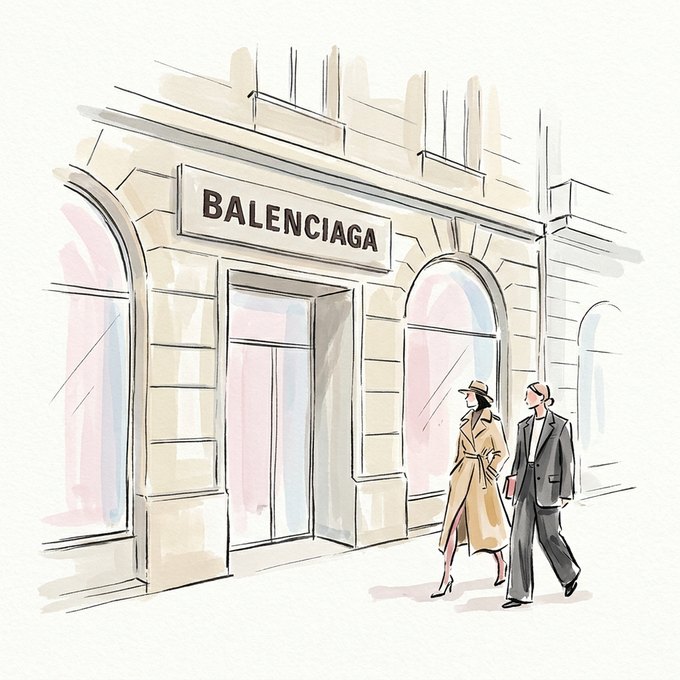 Balenciaga storefront