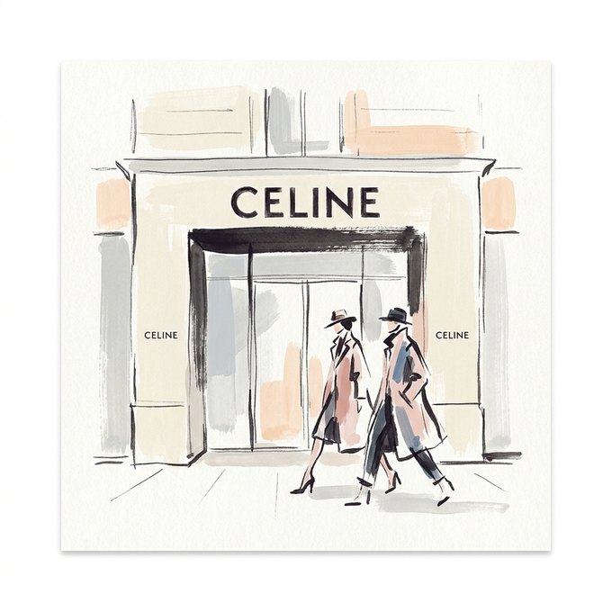 Celine storefront