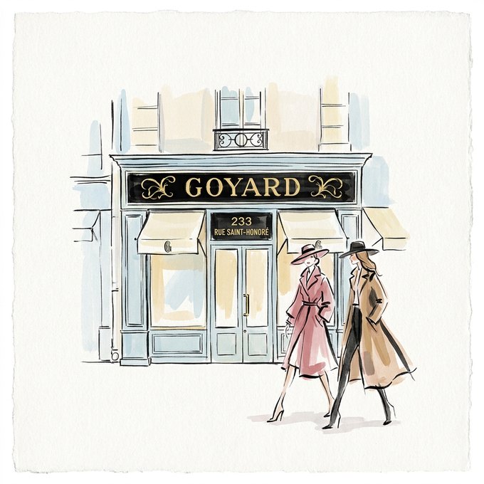 Goyard storefront