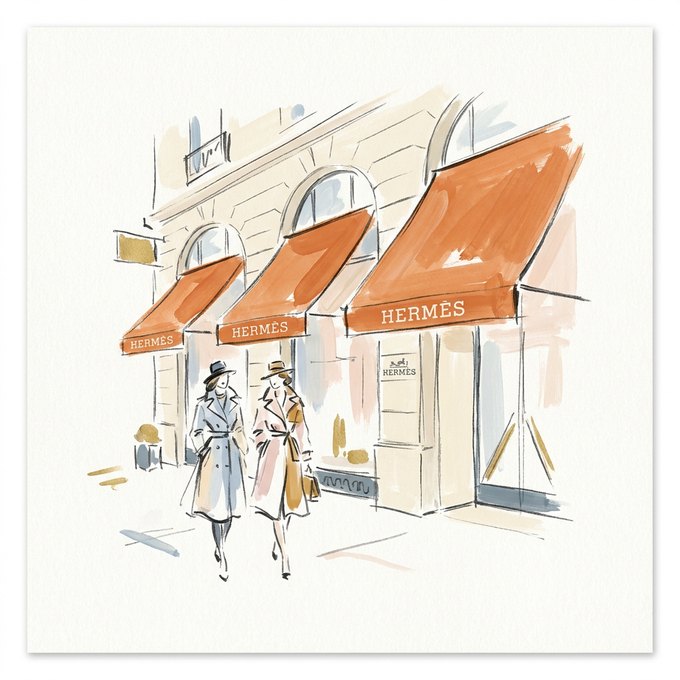 Hermès storefront