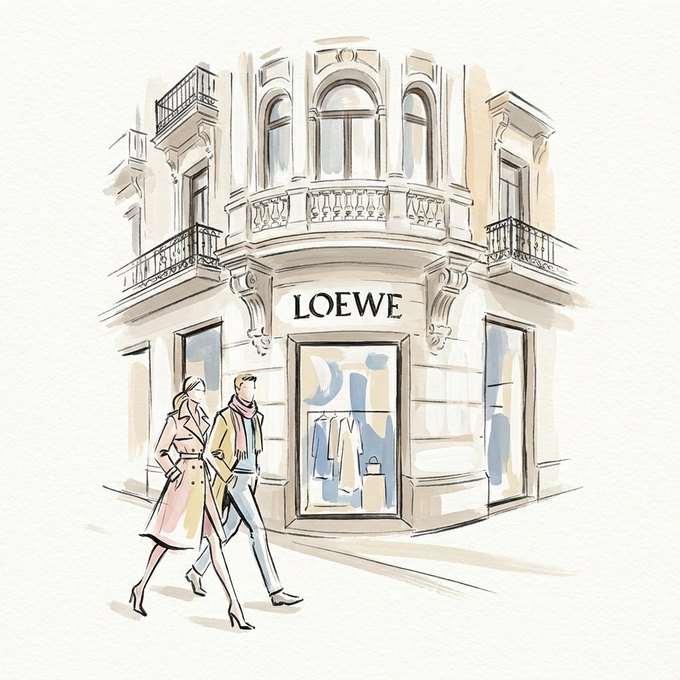 Loewe storefront
