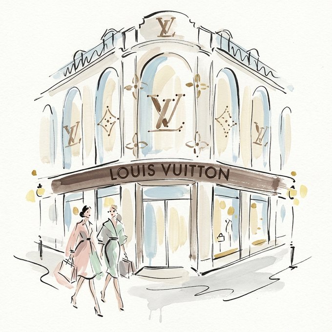 Louis Vuitton storefront