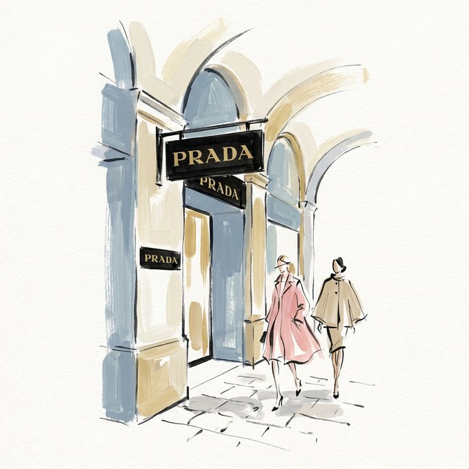 Prada storefront